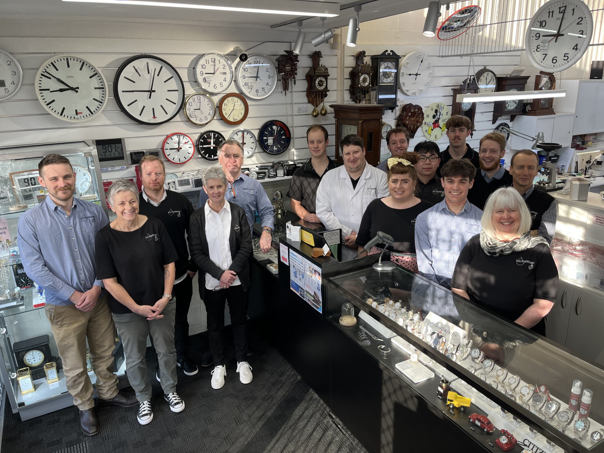 Ilam Watchmakers Christchurch Team